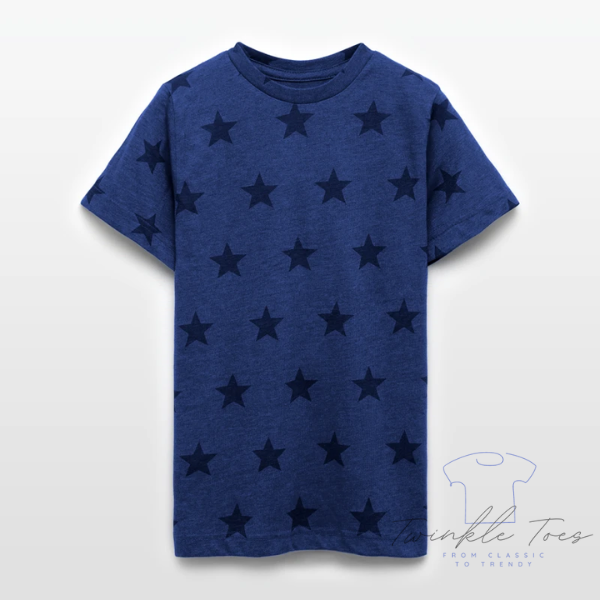 Kid's 5 Star Print T-Shirt