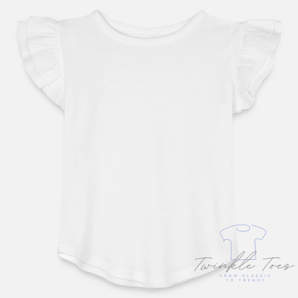 Toddler Girls Flutter T-shirt